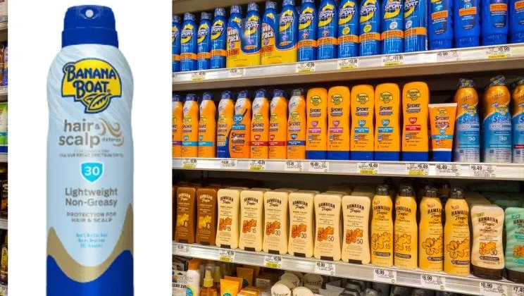 Attention! This common supermarket Banana Boat sunscreen, because of the carcinogenic substances were urgently recalled!